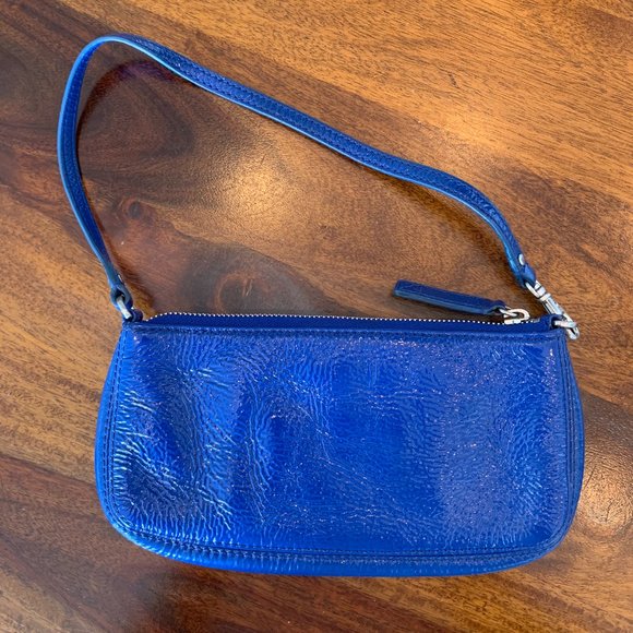 Blue Michael Kors Wristlet - Picture 3 of 4